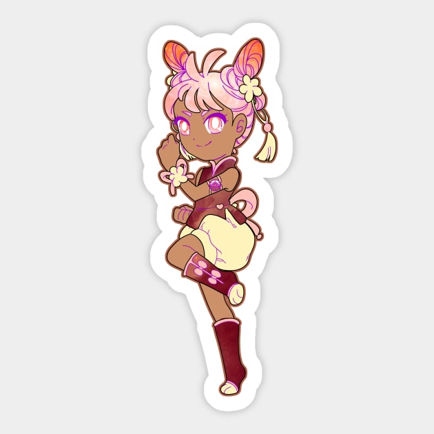 Magical Bunny Fighter Sticker by MeikosArt